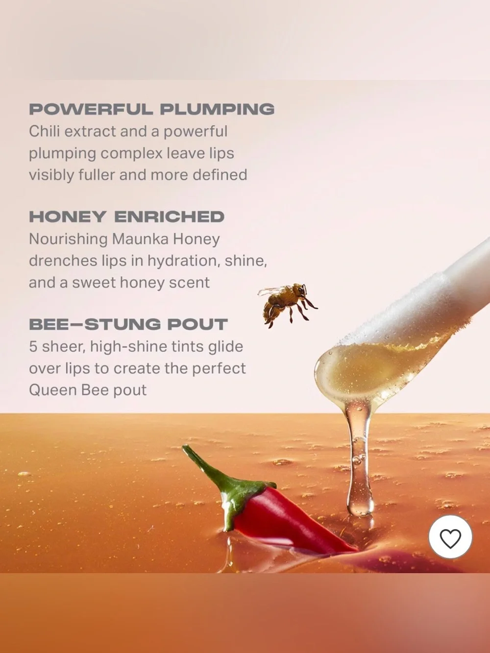 Morphe Hot Honeys Plumping Lip Oil - Heat Swarm